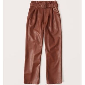 New - Vegan Leather Pants